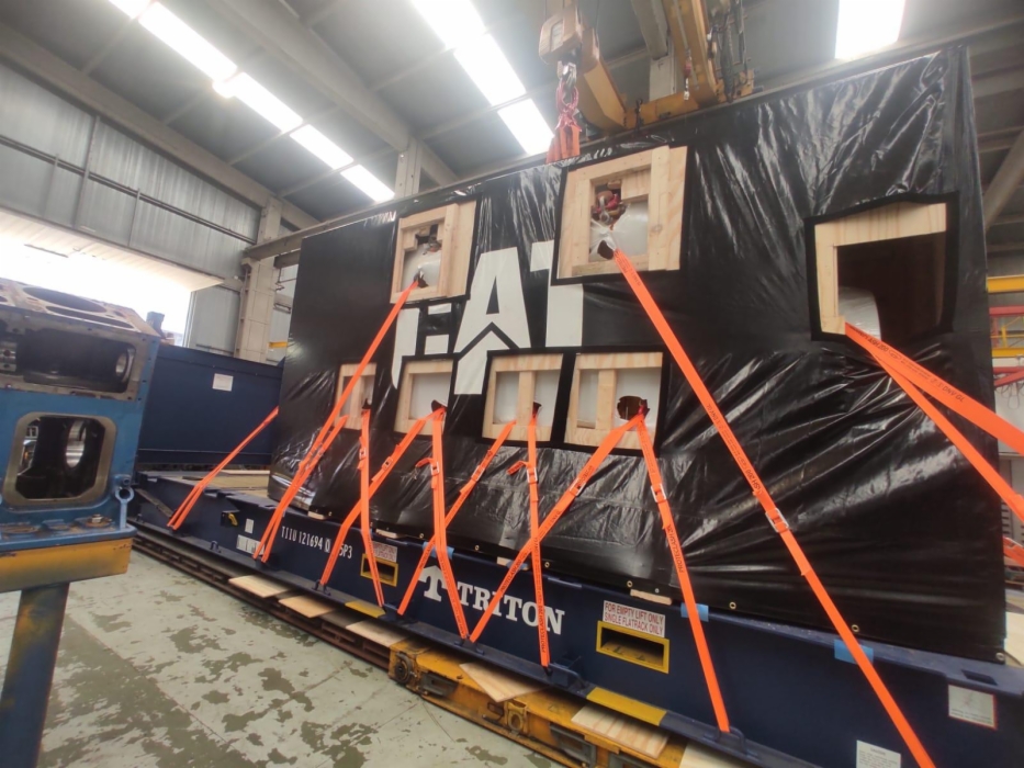 Oceantrade coordina la logística de alta precisión para maquinaria pesada